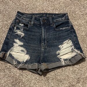 American Eagle Distressed Jean Shorts